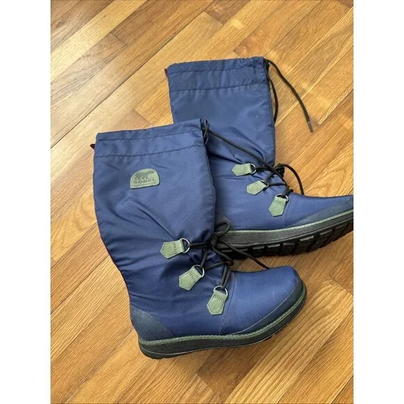 Sorel Damen NL 1708-405 Waterproof Boots Women's Knee High Rainboots Size 6.5 - Picture 6 of 10